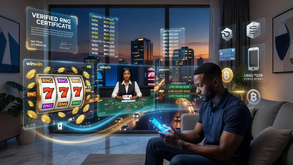 How Online Casinos Work: Real-Money Games, Live Hosts, Bonuses, Safety, Payments in Nigeria, Account Access and Legal Requirements